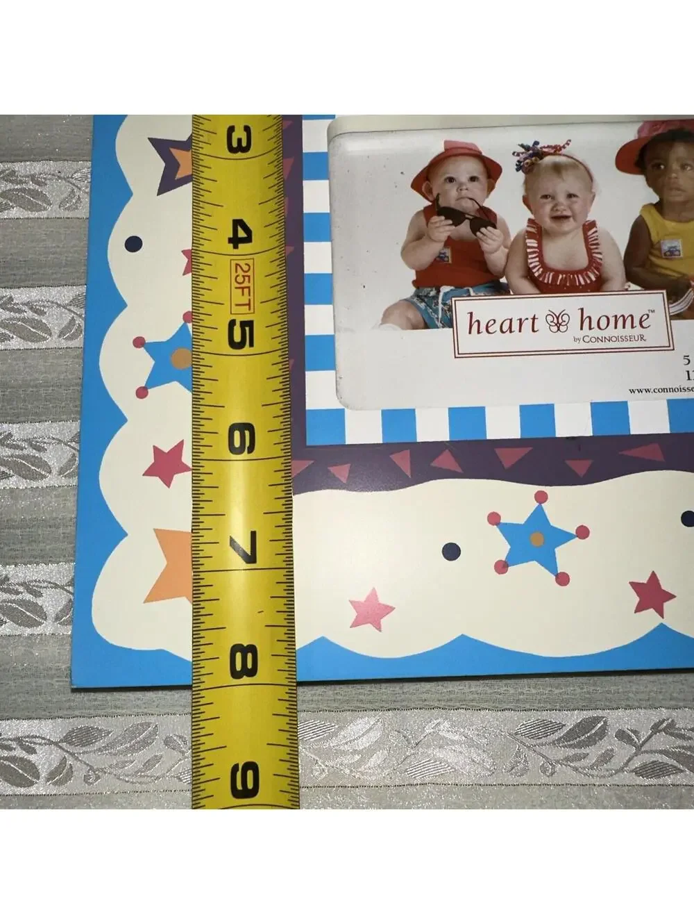 Heart Home by Connoisseur Picture Frame Humpty Dumpty Nursery Colorful 3.5”x5”